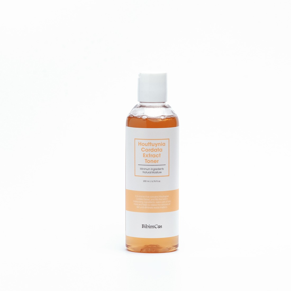 Bibimcos Houttuynia Cordata Extract Toner 200ml - Houttuynia Cordata Ekstreli Arındırıcı Tonik