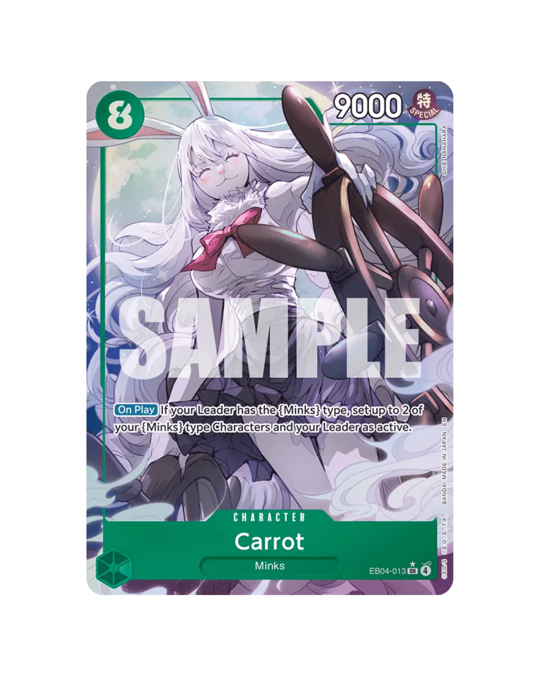 Carrot [Alternate Art] EB04-013 One Piece Extra Booster EB04