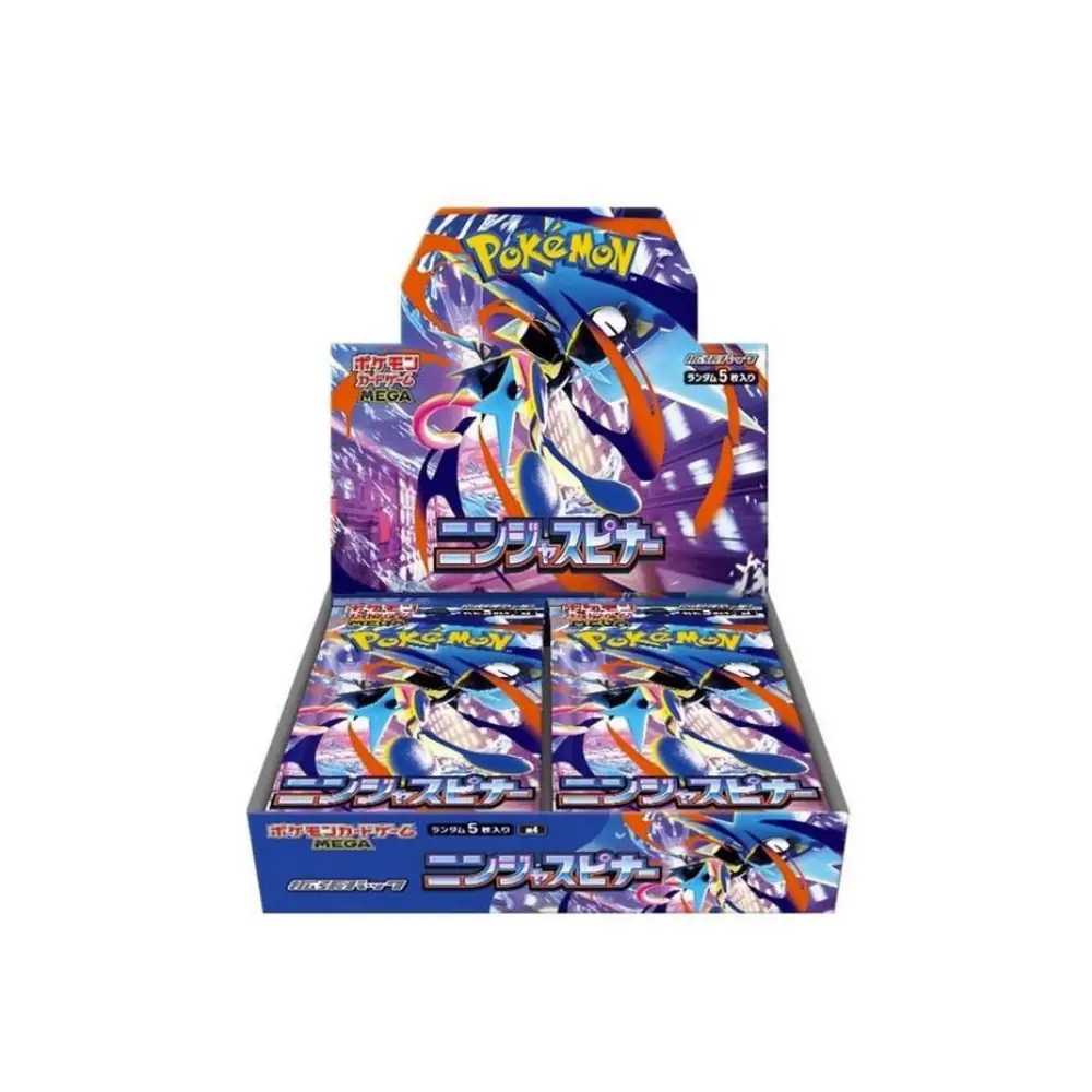 Pokémon Trading Card Game Mega Ninja Spinner Booster Pack 30′lu