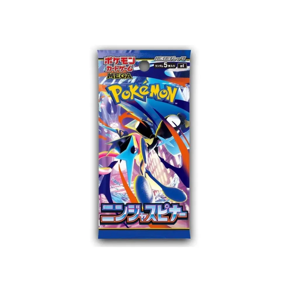 Pokémon Trading Card Game Mega Ninja Spinner Booster Pack