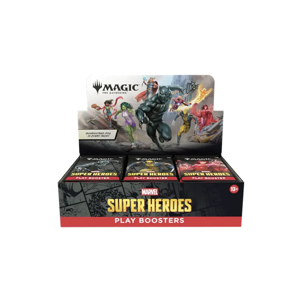 MTG MARVEL SUPER HEROES プレイ・ブースター BOX MTG Marvel Super Heroes - Play Booster Box
