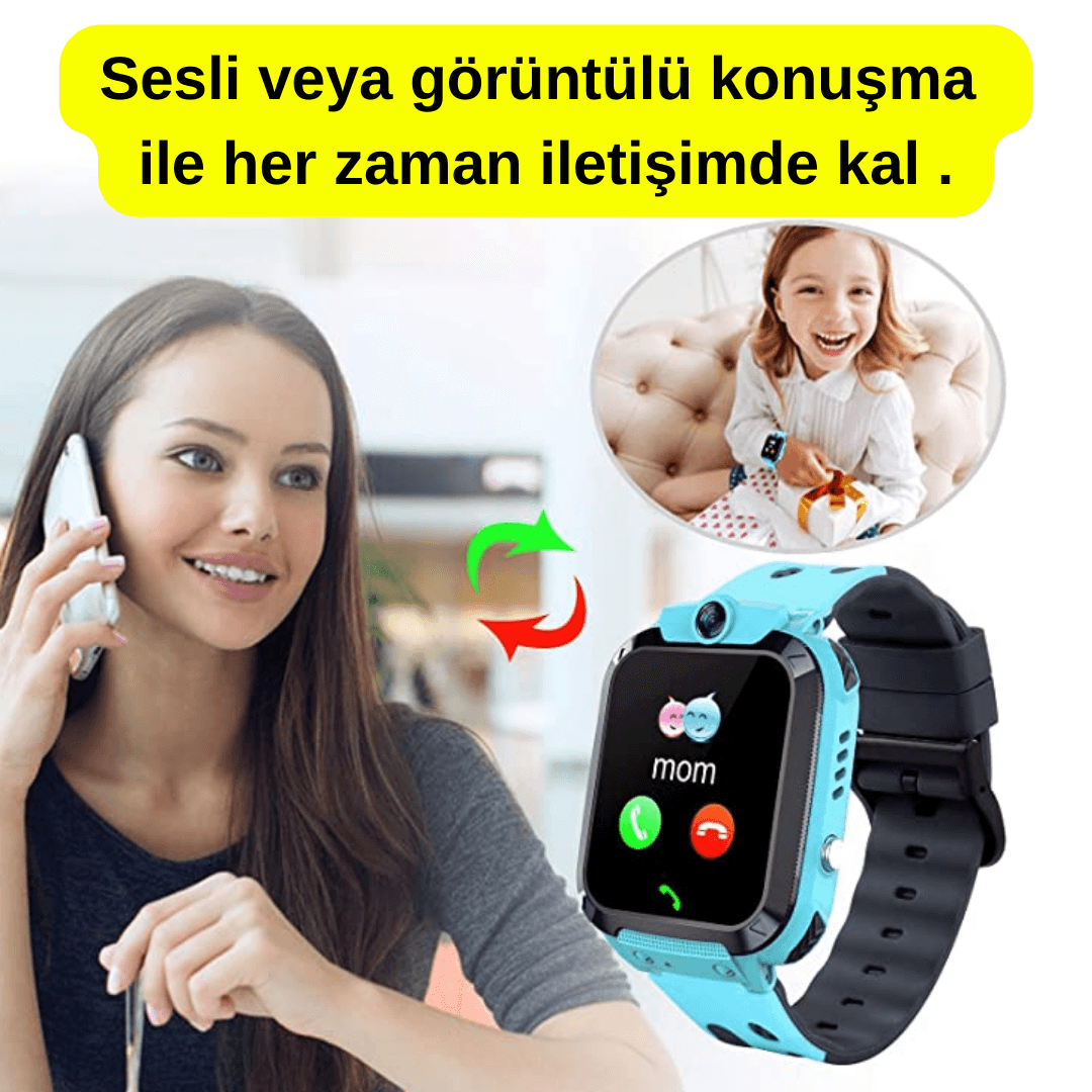 OLIVFANT DH8 AKILLI ÇOCUK SAATİ ( SİM KARTLI )