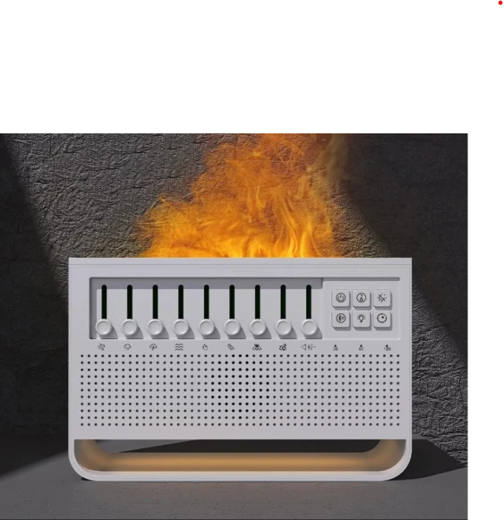 8 Farklı Doğa Sesli Hava Nemlendirici Bluetooth Hoparlör image