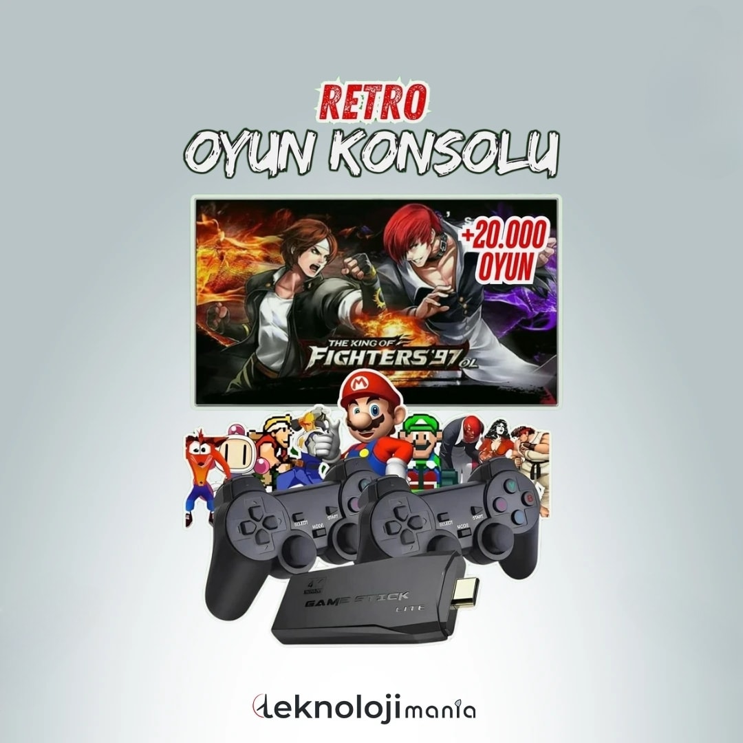 Retro Oyun Konsolu image