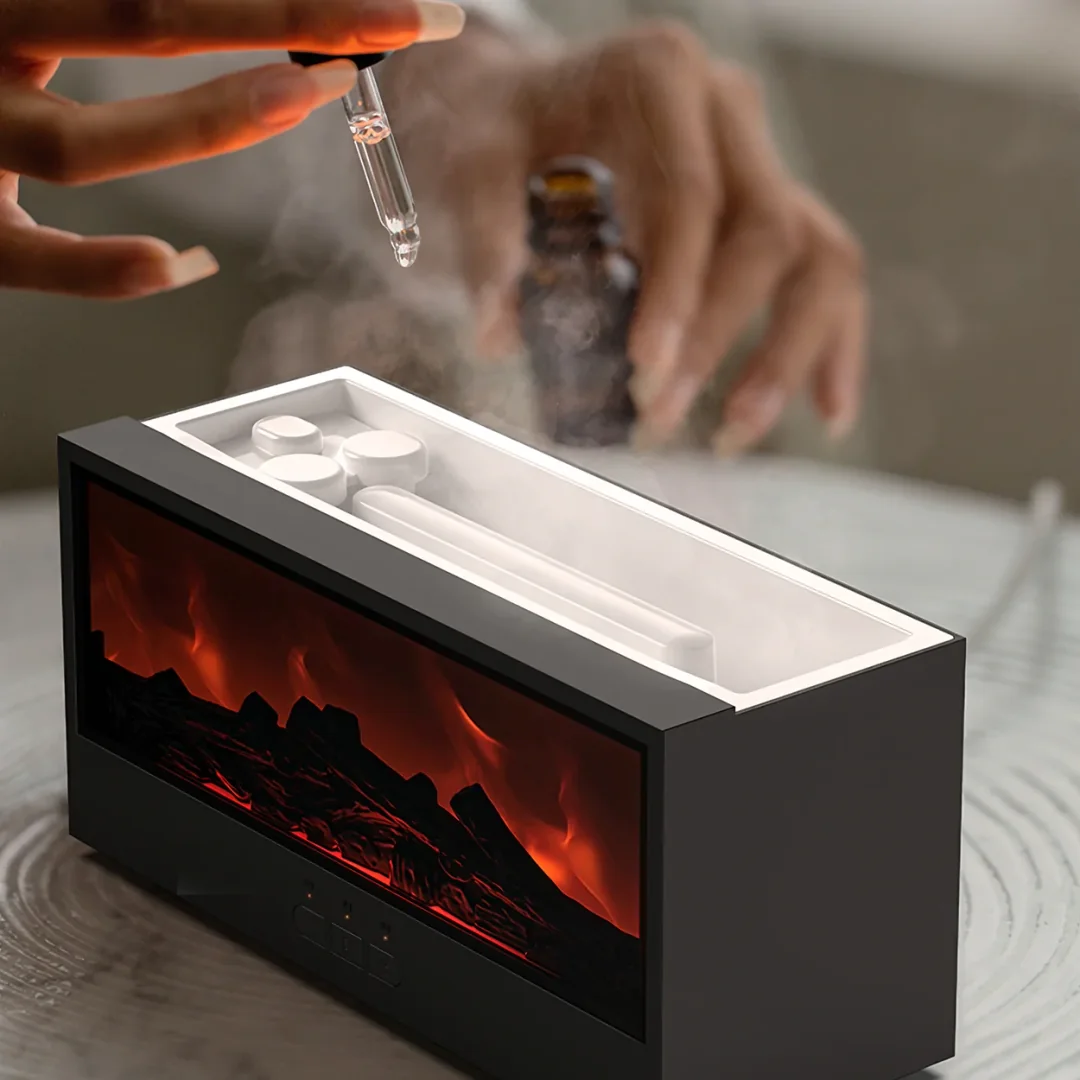 Şömine Tasarımlı Hava Nemlendirici