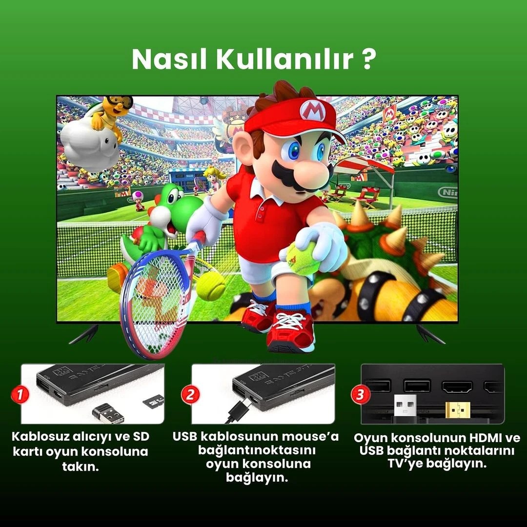 Retro Oyun Konsolu