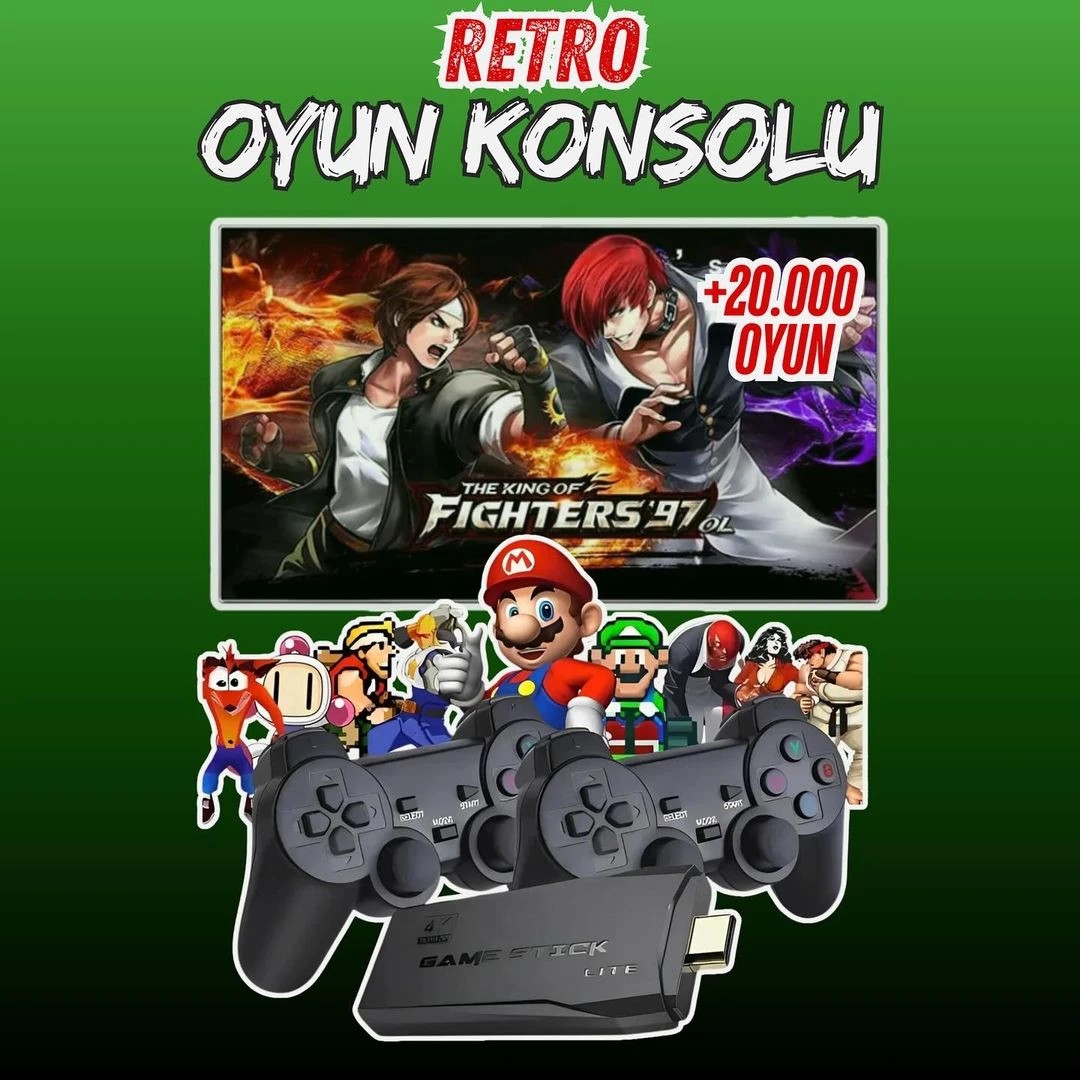 Retro Oyun Konsolu image