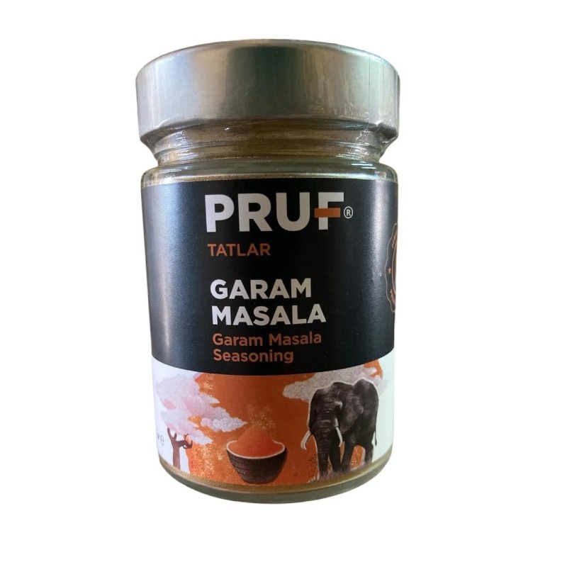 Pruf Garam Masala 145 gr. Cam Kavanoz
