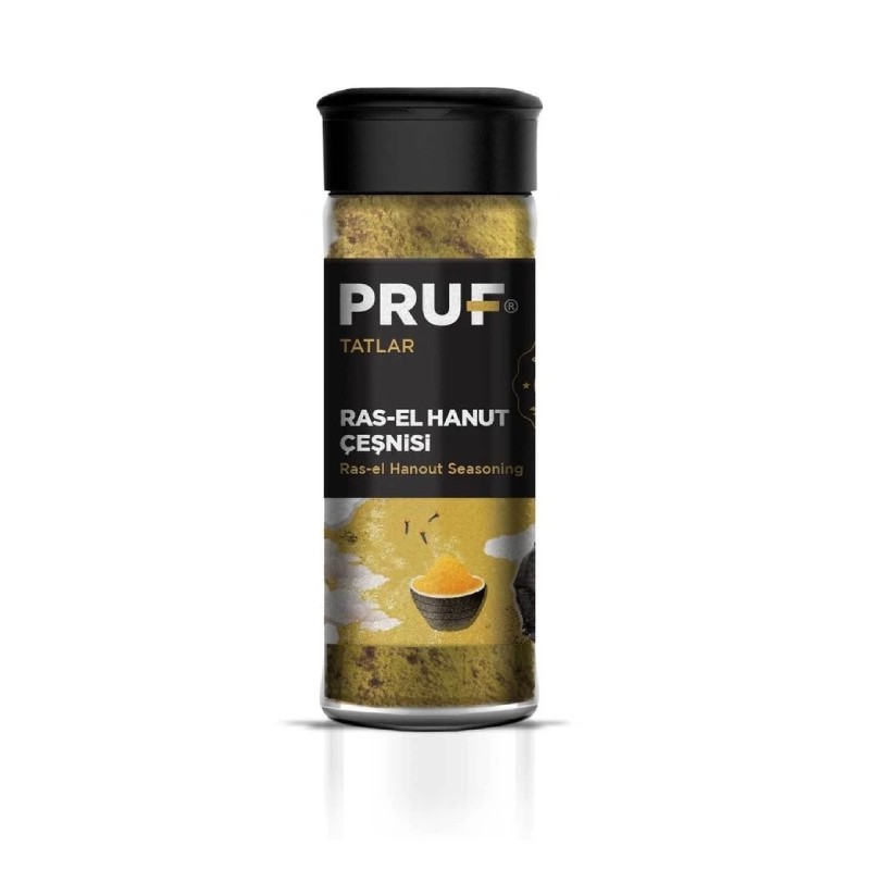 Pruf Ras-el Hanut Çeşnisi / Ras-el Hanout Seasoning 45 Gr.sağlıklı Cam Şişe