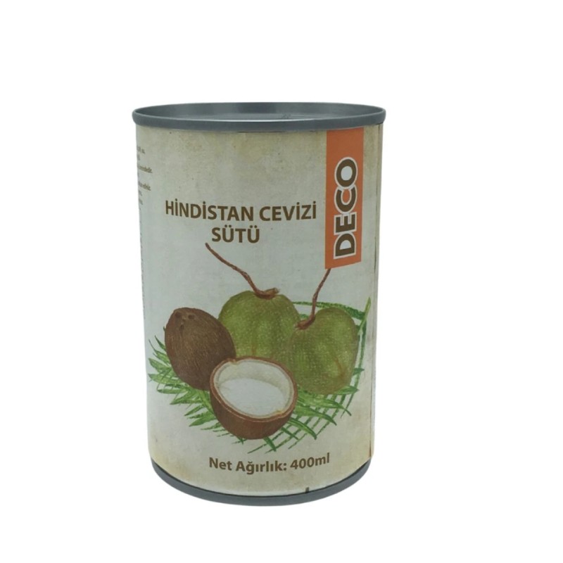 Deco Coconut Milk Hindistan Cevizi Sütü 400 ml.