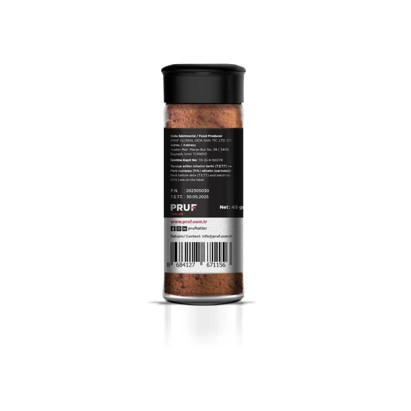 Pruf Tikka Masala Hint Çeşnisi 45 Gr. Sağlıklı Cam Şişe