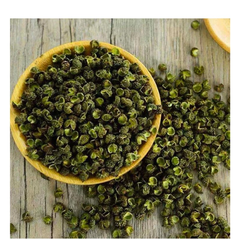 Yuandong Zanthoxylum (YEŞİL SİCHUAN BİBER) (GREEN PEPPERCORN ZANTHOXYLUM) - 100g