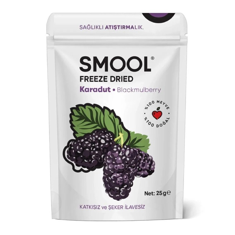 Smool Mix Freeze Dried Meyve Paketi 7 Fruit Pack - Freeze Dry Fruit Mix Pack