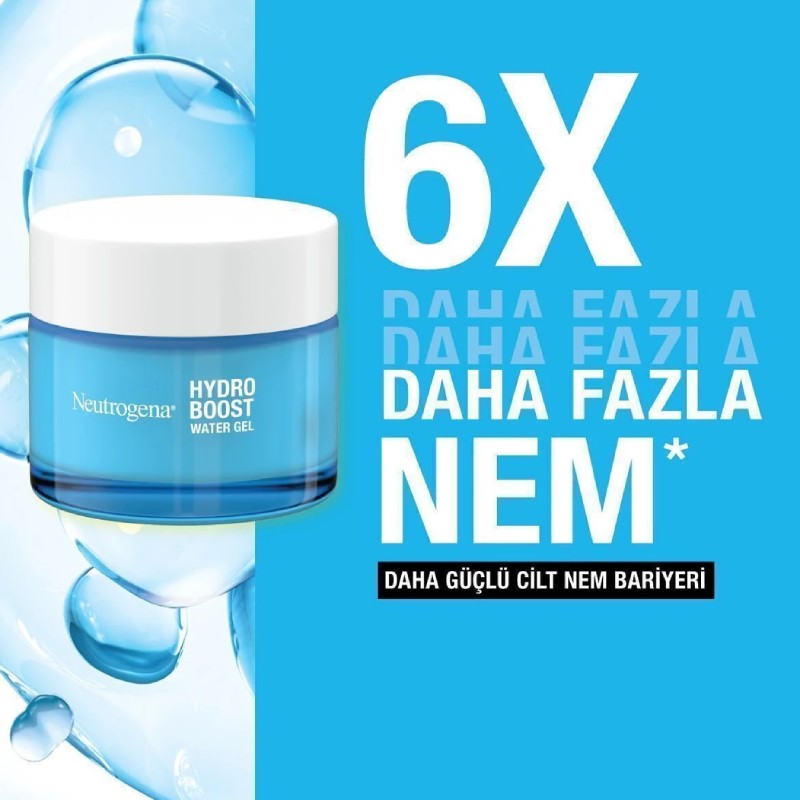 Neutrogena Hydro Boost water Jel Yüz Nemlendirici Normal ve Karma Ciltler için