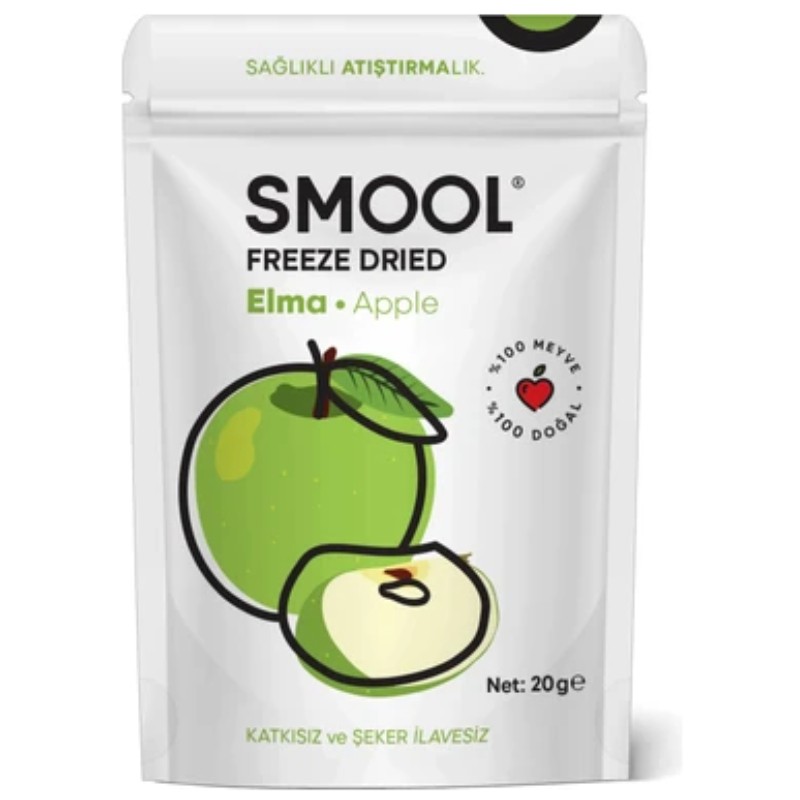 Smool Mix Freeze Dried Meyve Paketi 8 Fruit Pack - Freeze Dry Fruit Mix Pack