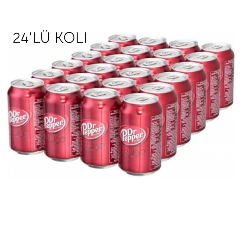 Dr Pepper 330ml 24'lü Koli