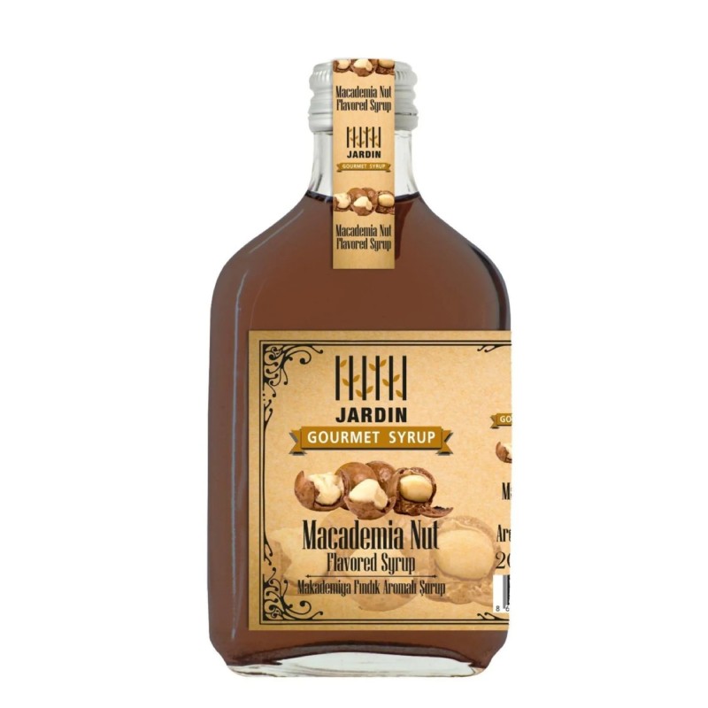 Jardin Fındık Aromalı Kokteyl Kahve Şurup 250 ml, Hazelnut Cocktail Syrups