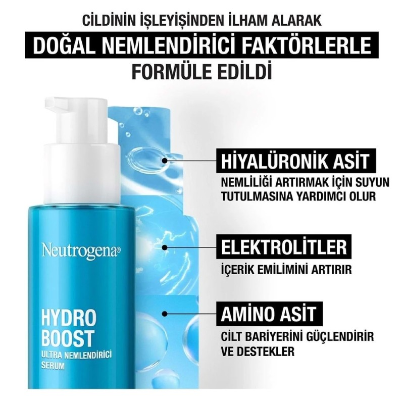 Neutrogena Hydro Boost Canlandırıcı Serum Kapsül 30ml