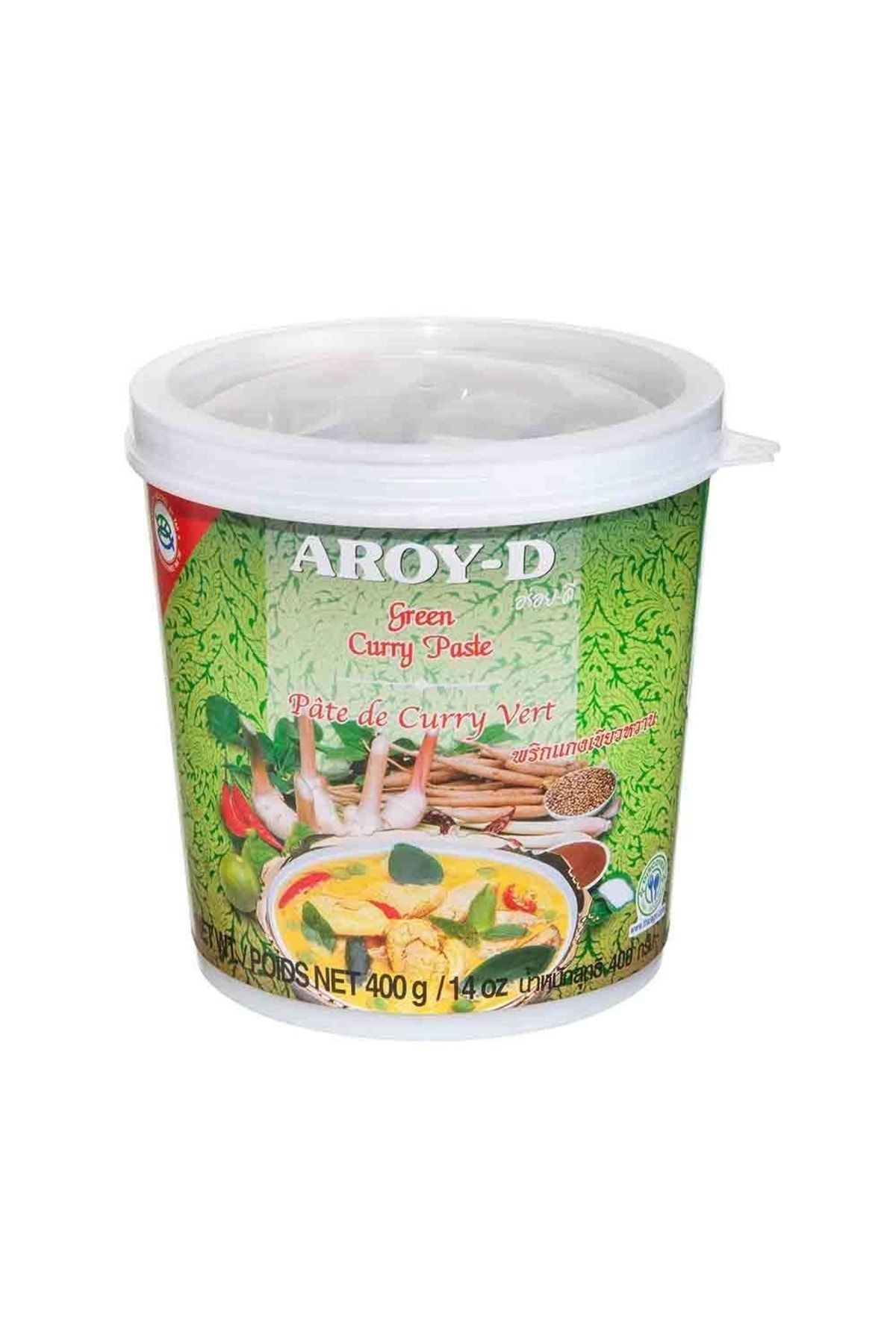 Aroy-d Yeşil Köri Ezmesi 400 Gr 2 Adet Green Curry Paste