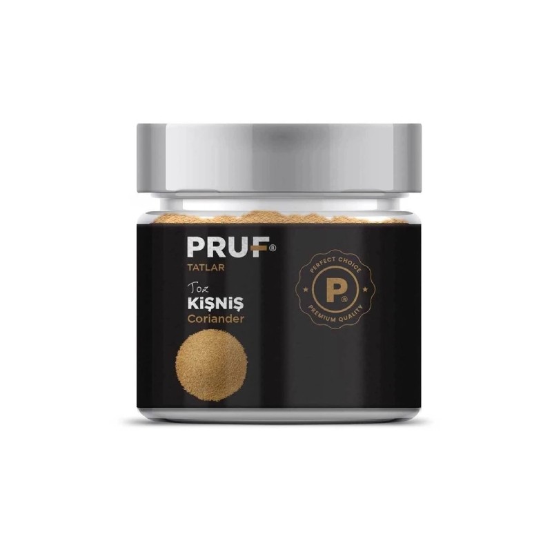 Pruf Kişniş 100 Gr. Cam Kavanoz