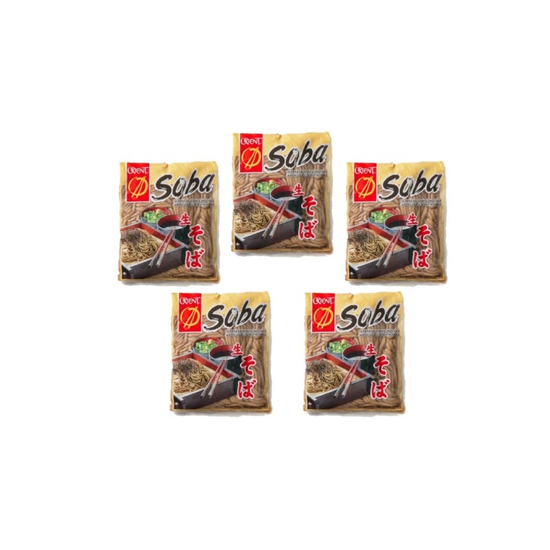Orient Foods Japon Usülü Soba Noodle 180 gr 5'li Set