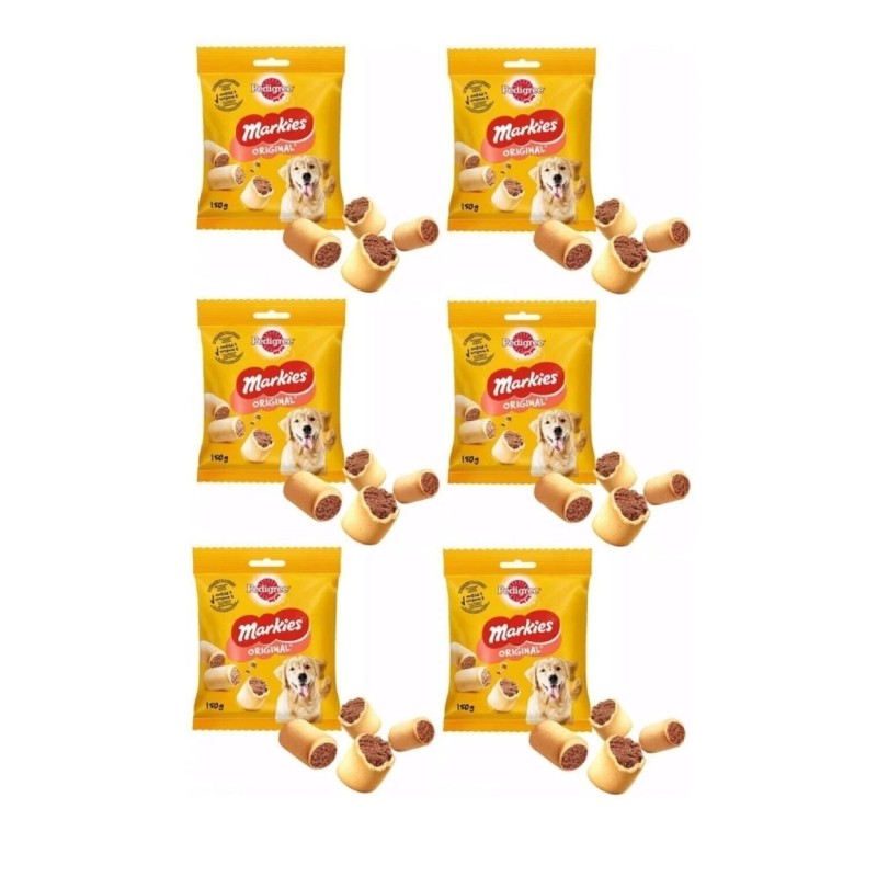 Pedigree Markies Köpek Ödül Bisküvisi 6x150 gr