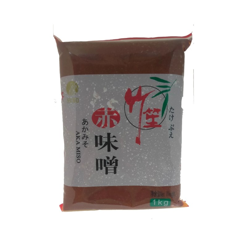 Guri Shiro Aka Miso Kırmızı Miso Ezmesi 1 Kg