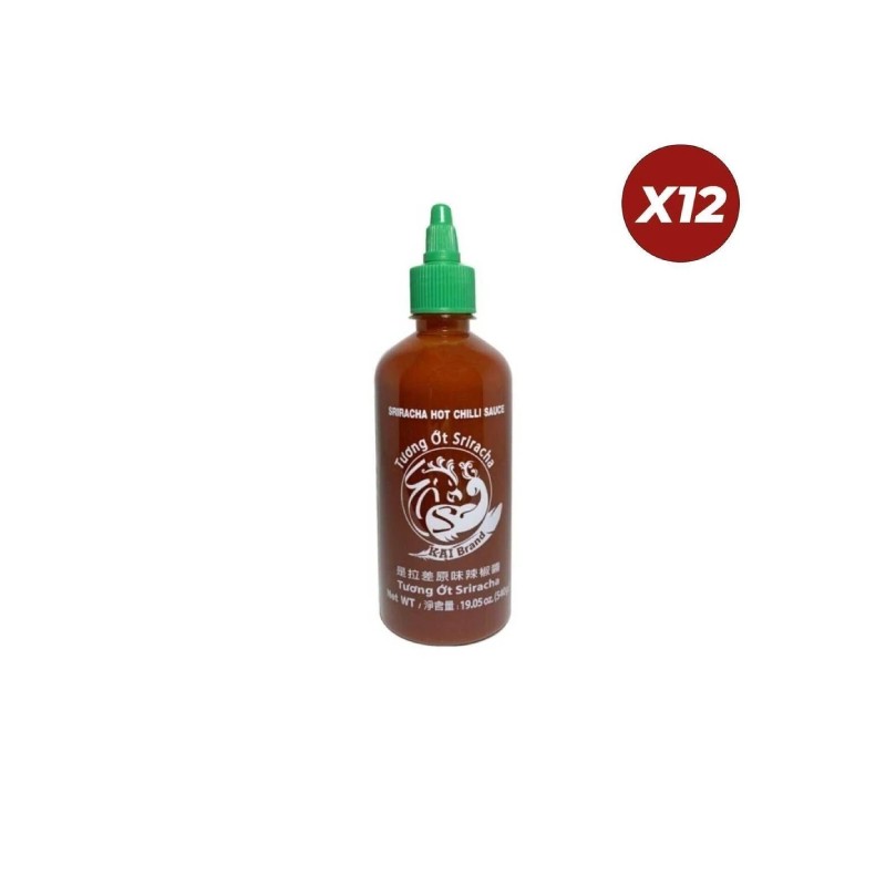 Kai Brand Sriracha Acı Biber Sosu 540 Gr 12 Adet (1 Koli)