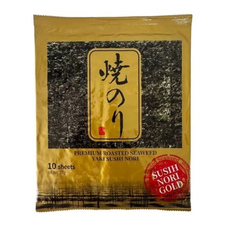 Sea Food Sushi Yosunu Yaki Sushi Nori Gold Premium 10 Yaprak