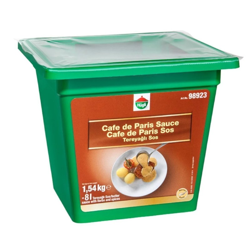 Hügli Cafe De Paris Sos (macun) 1,54 Kg.