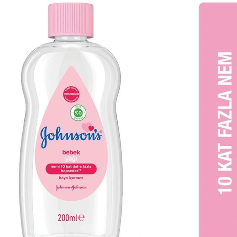 Johnson's Bebek Yağı 200 ml