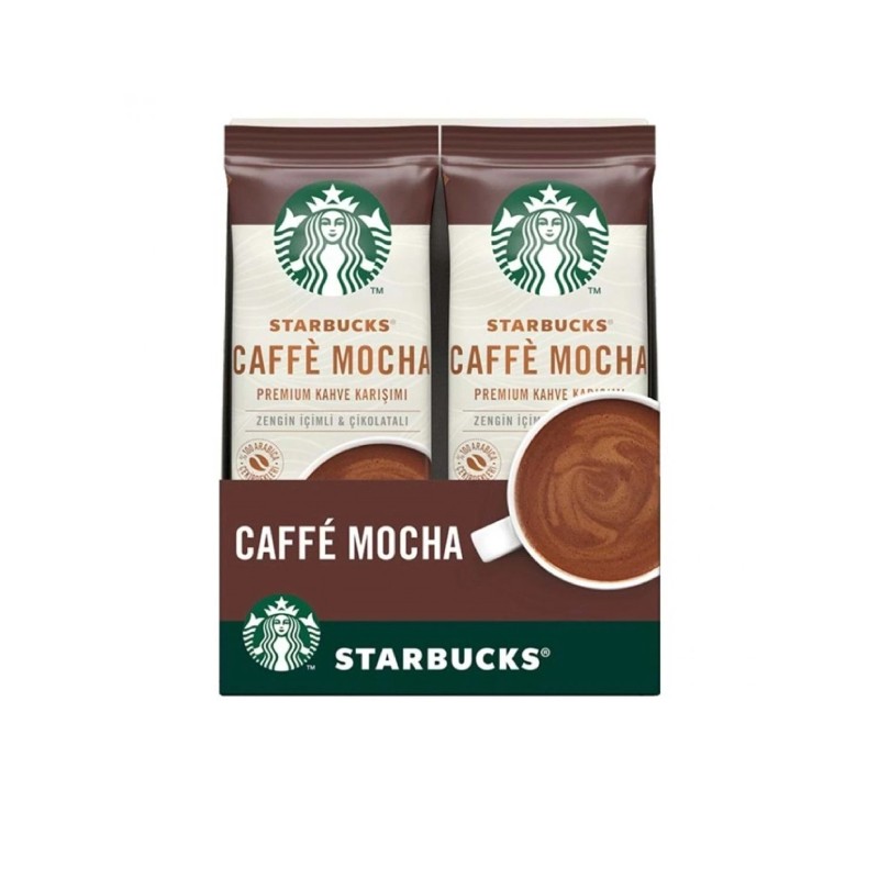 Starbucks Caffe Mocha Granül Kahve 10'lu Paket