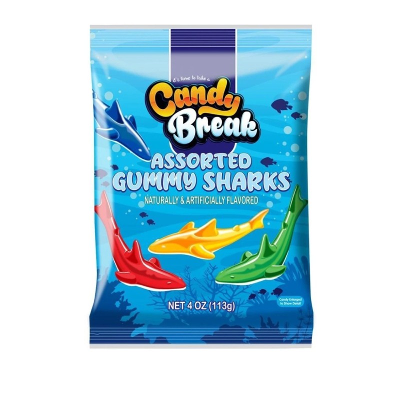 Candy Break Gummies Köpek Balığı