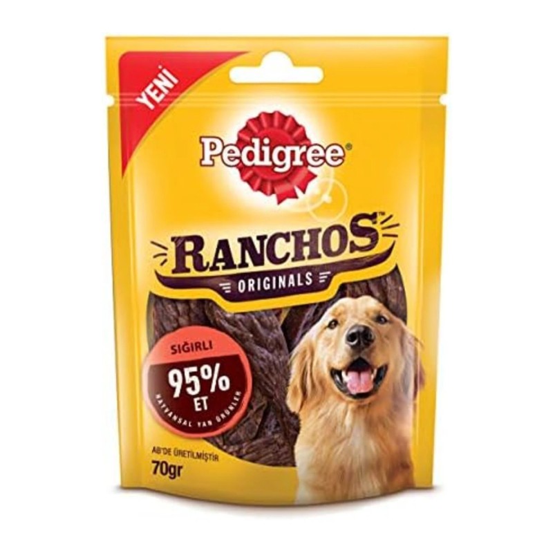 Pedigree Köpekler Için Ranchos Sığır Etli Ödül Maması 70 G