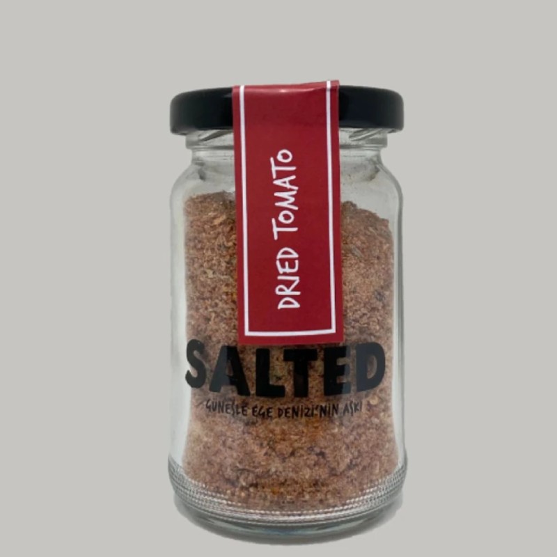 Salted Goods Dried Tomato Salt (Kurutulmuş Domatesli tuz) 60 gr