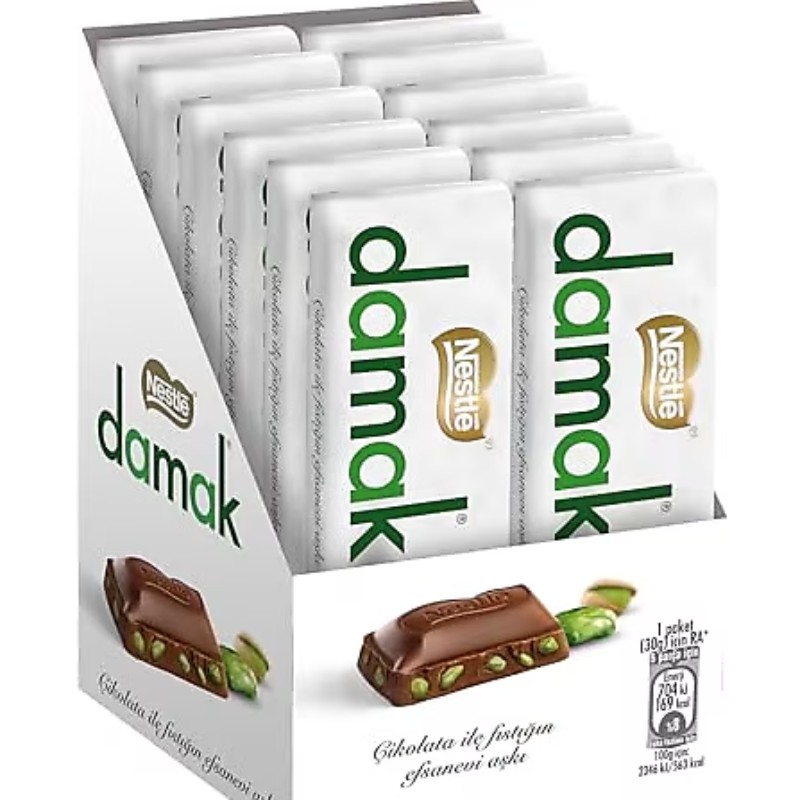 Nestle Damak Baton Çikolata 12'li 30 G 12 Adet