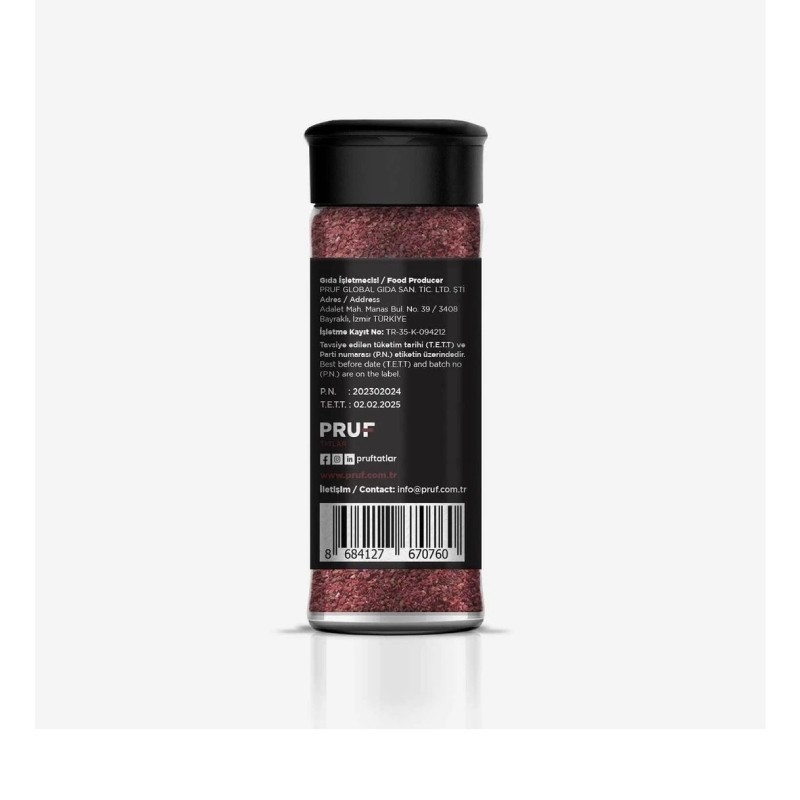 Pruf Sumak 50 gr Cam Şişe