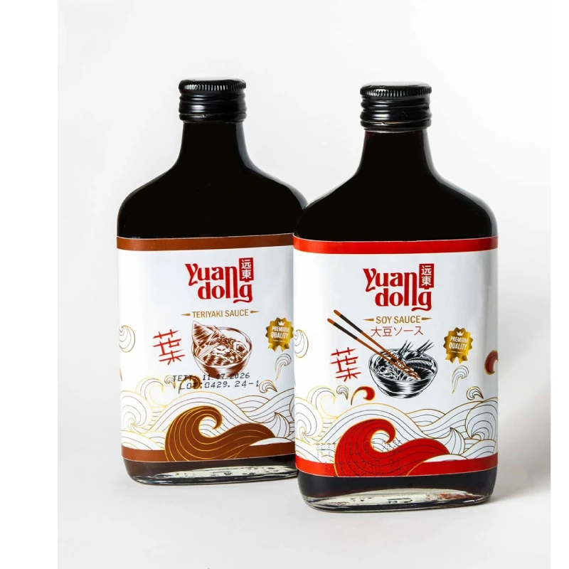 Yuandog Küçük boy Sos Seti3, Soya Sosu ve Teriyaki Sosu ( yuandong Soya Sauce, Teriyaki Sauce) 250 ml