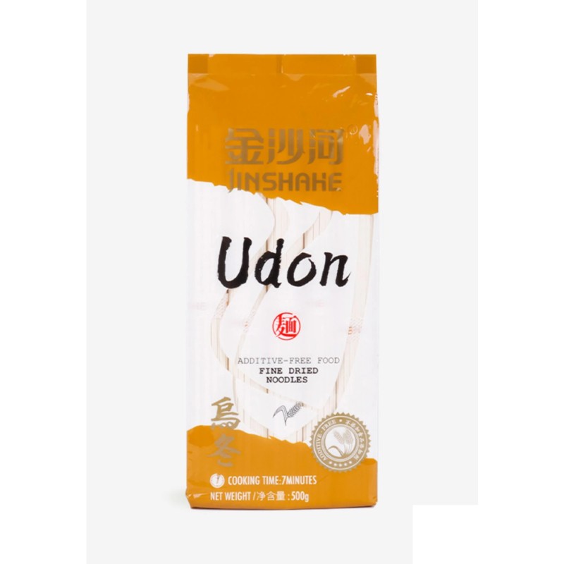 Jinshahe Udon Eriştesi ( Udon Noodle) - 500g