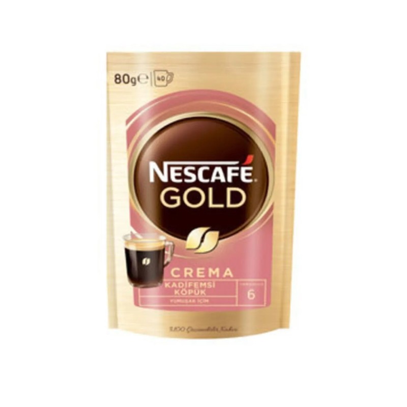 Nescafe Gold Crema Ekonomik Paket 80 G