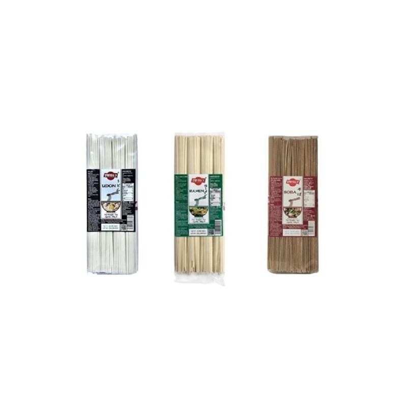 Desly Udon&Ramen&Soba Noodle 3lü Set