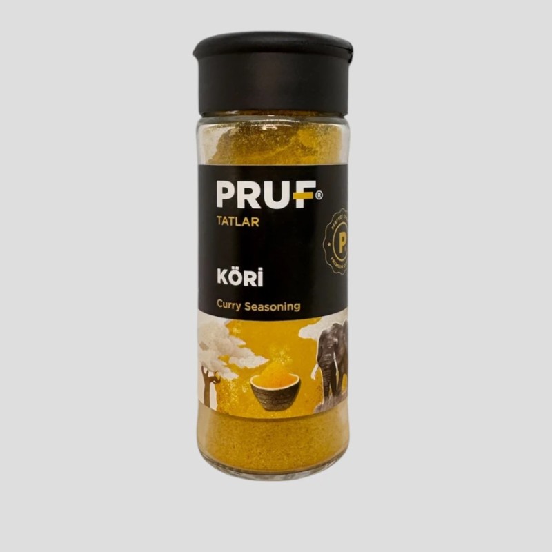 Pruf Köri / Curry 45 Gr. Sağlıklı Cam Şişe