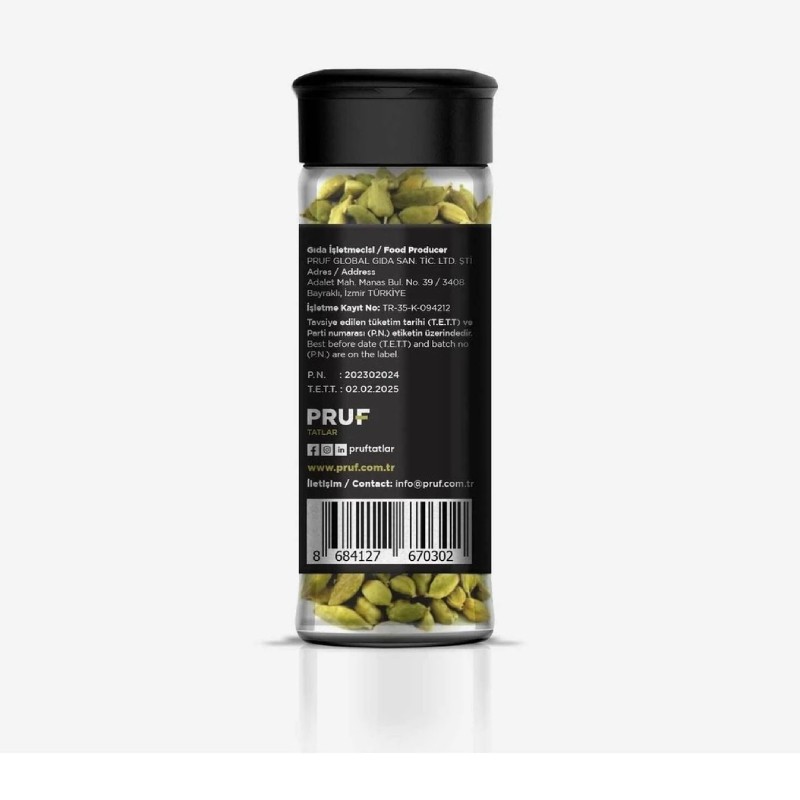 Pruf Kakule Tane 35 Gr. Cam Şişe
