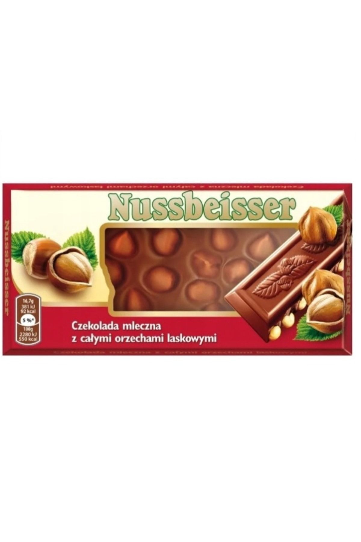 Nussbeisser Bol Fındıklı Alman Çikolatasu 100 Gr Paket