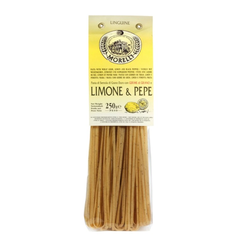 Morelli Linguine Limon Karabiber Rüşeym 250g