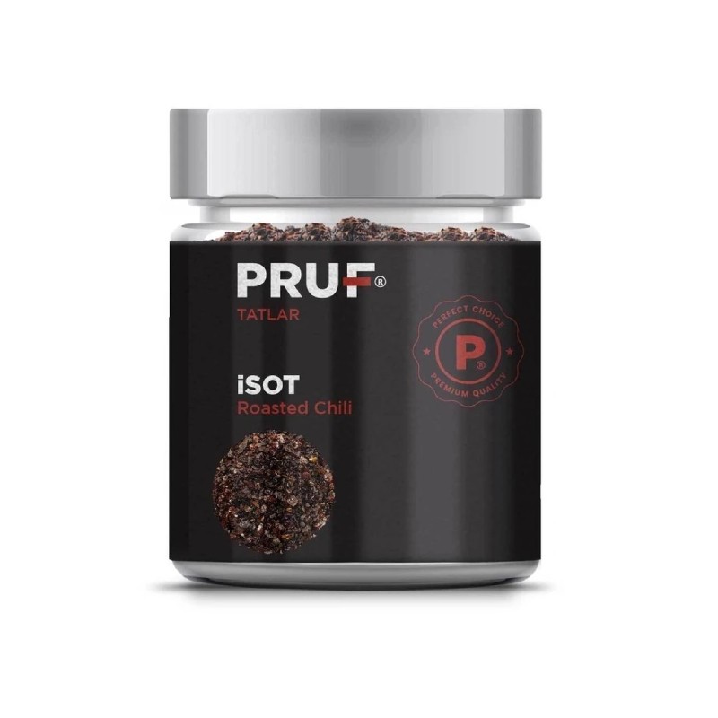 Pruf Isot Biber Acı 150 Gr. Cam Kavanoz 