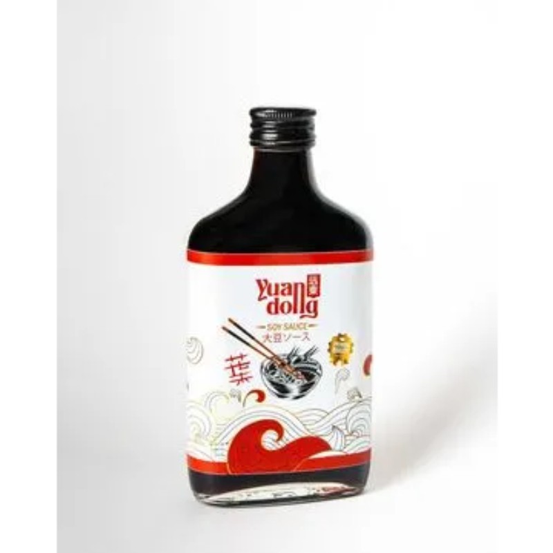 Yuandong Küçük boy Sos Seti2, Soya Sosu ve Pirinç Sirkesi ( yuandong Soya Sauce, Rice Vinegar) 250 ml