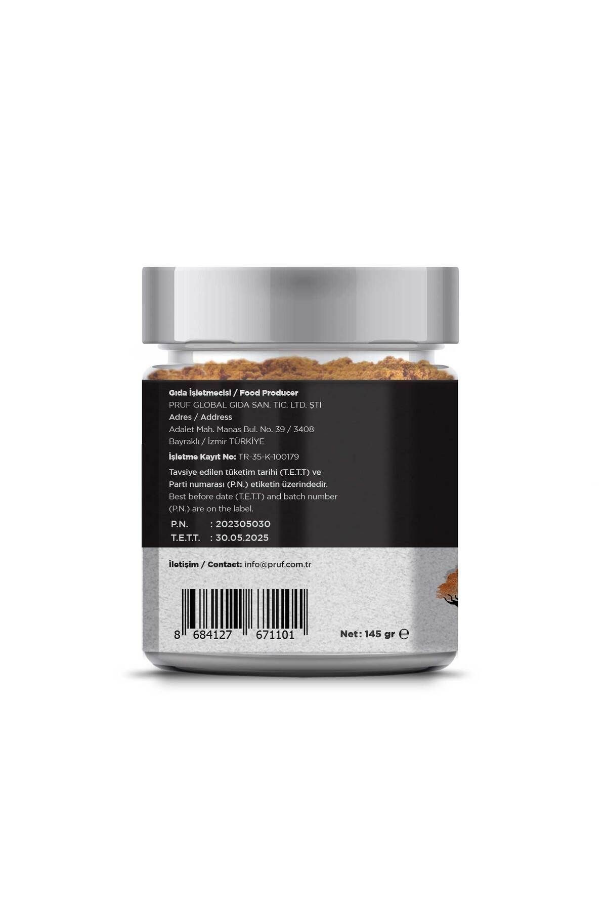 Pruf Creole Beyaz Et Çeşnisi / Creole Seasoning 145 Gr. Sağlıklı Cam Kavanoz