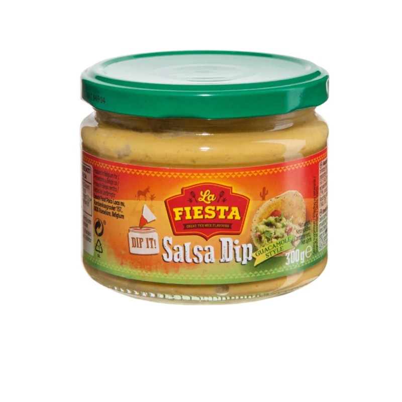 La Fiesta Salsa Dip Sos Guacamole Style 300 Gr