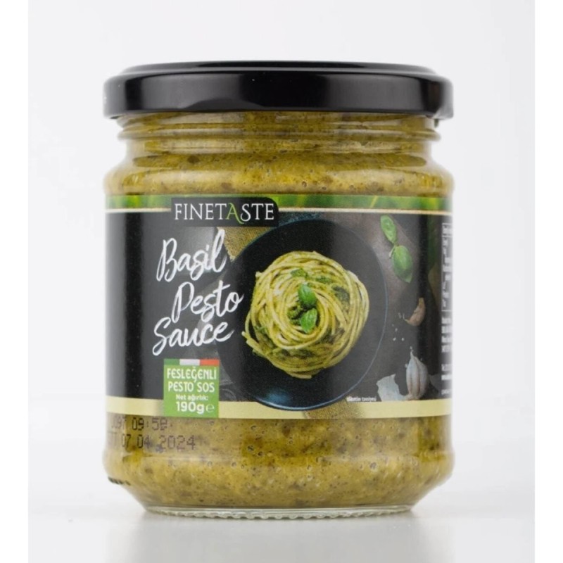 Fine Taste Fesleğen Pesto Sos 190 Gr